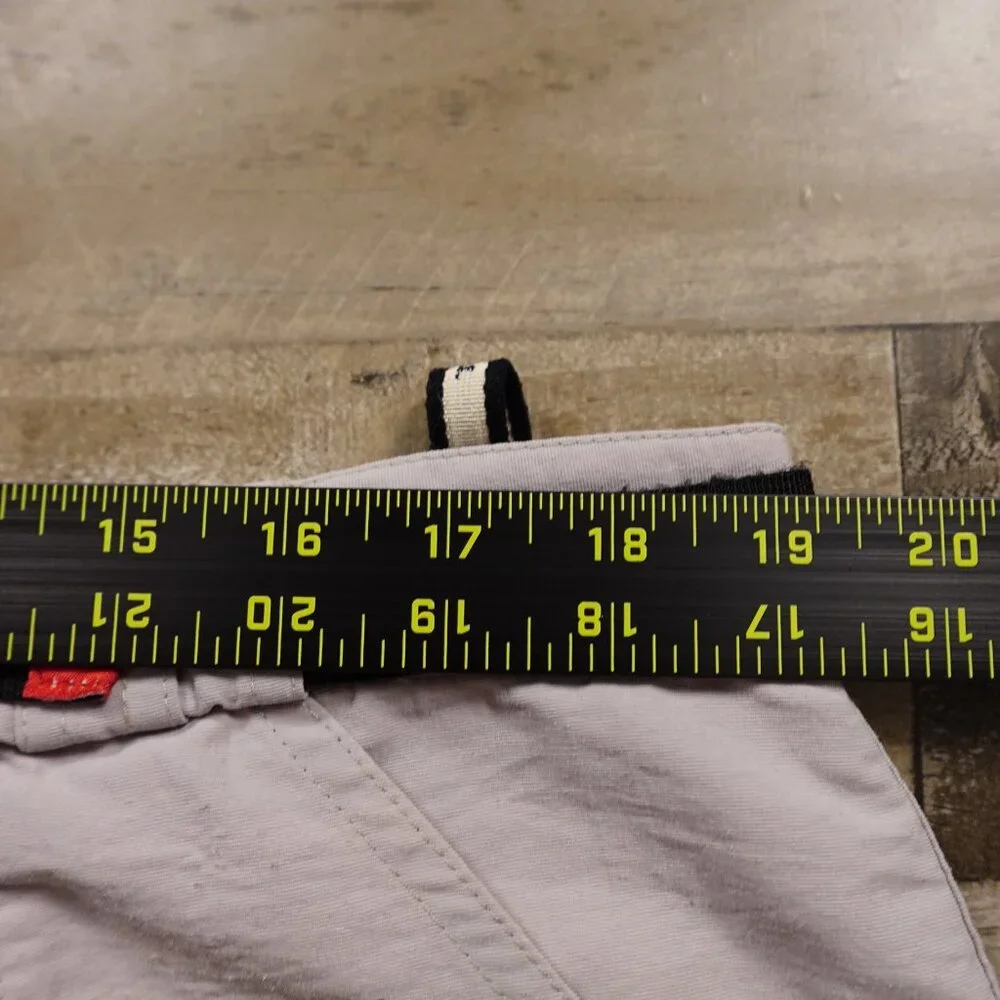 The North‎ Face Convertible Pants Men’s XL Gray Zip-Off Hiking Trail Outdoor